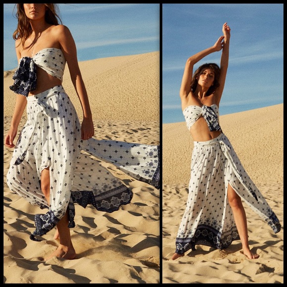 Somedays Lovin Dresses & Skirts - SOMEDAYS LOVIN 🏝 Morning Tide Maxi Skirt NWT